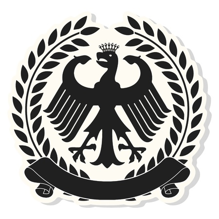 The vector image Heraldic coat of armsのイラスト素材