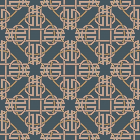 The image Background seamless celtic patternのイラスト素材