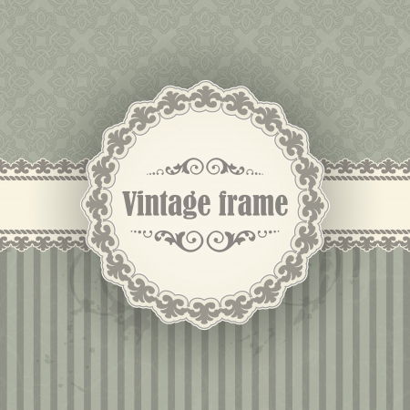 The image Vintage frameのイラスト素材