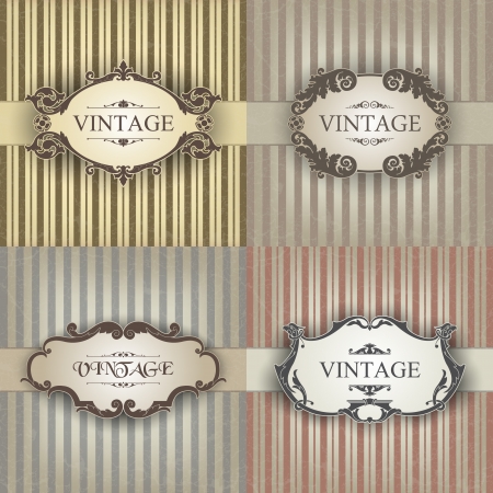 The image Vintage frameのイラスト素材