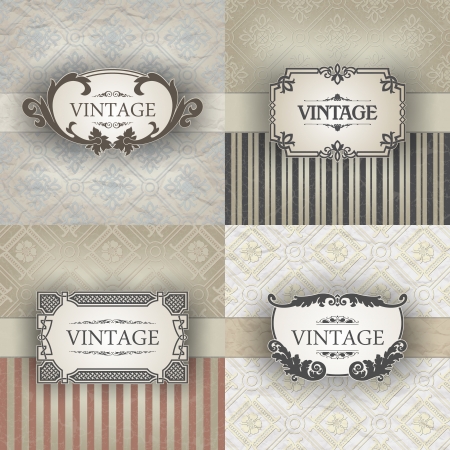 The image Vintage frameのイラスト素材