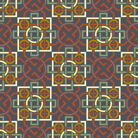 The vector image Background seamless celtic patternのイラスト素材
