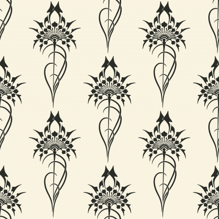 The image Seamless Floral Backgroundのイラスト素材