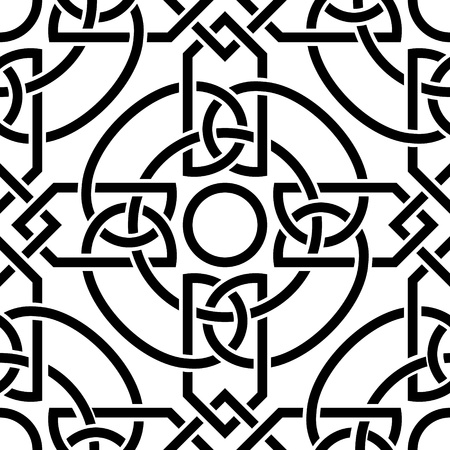 The image Celtic seamless patternのイラスト素材