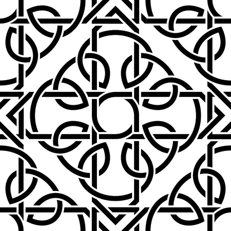 The image Celtic seamless patternのイラスト素材