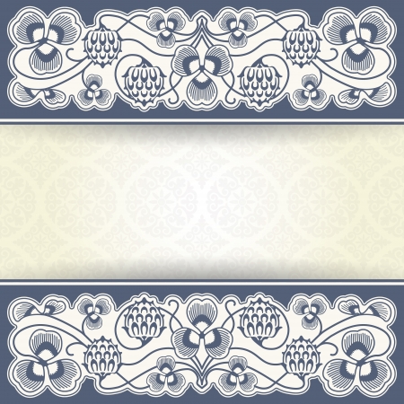 The vector image Vintage backgroundのイラスト素材