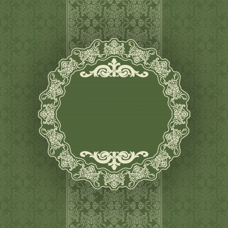 The vector image of Vintage background for invitationsのイラスト素材