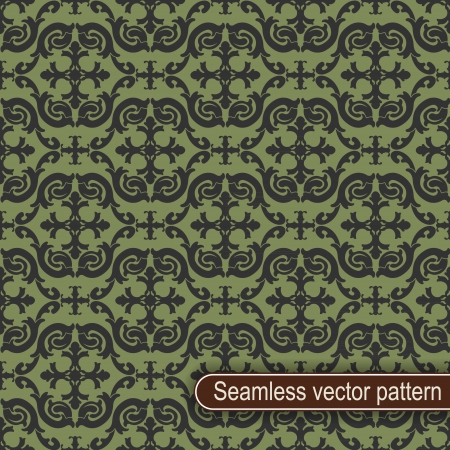 The vector image Seamless vector patternのイラスト素材