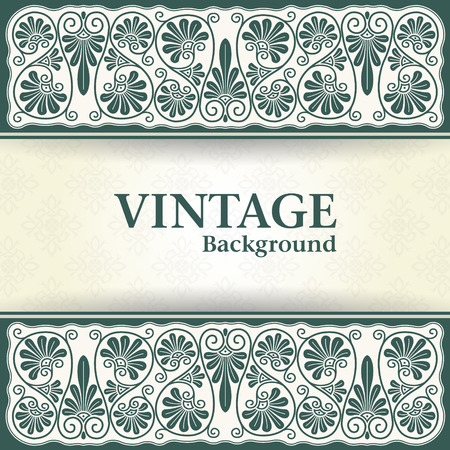   The vector image Vintage backgroundのイラスト素材