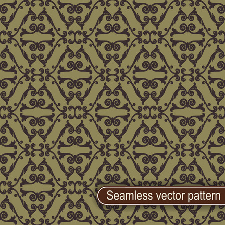 The vector image Seamless vector patternのイラスト素材