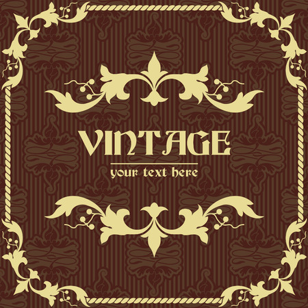 vintage backgroundのイラスト素材