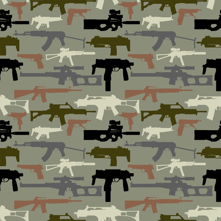 The vector image Background seamless depicting weaponsのイラスト素材