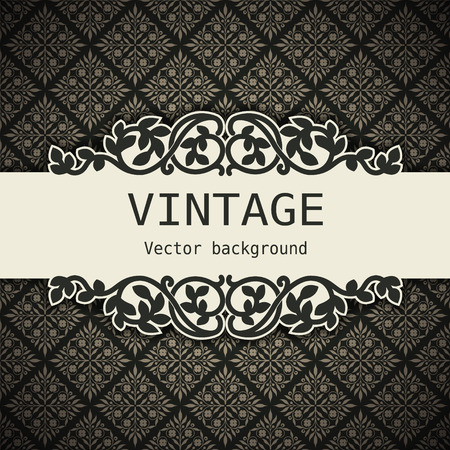 The vector image vintage vector backgroundのイラスト素材