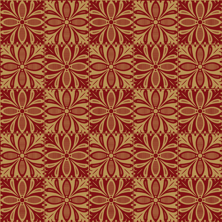 The vector image Vector seamless patternのイラスト素材