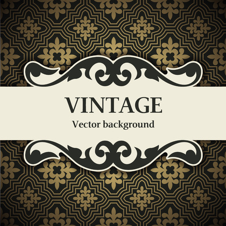 The vector image vintage vector backgroundのイラスト素材
