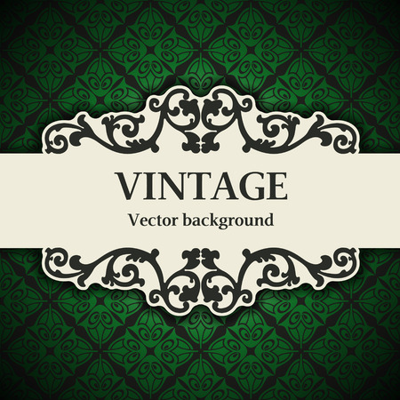 The vector image vintage vector backgroundのイラスト素材
