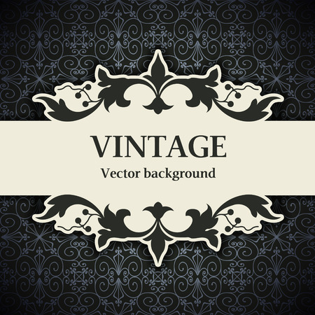 The vector image vintage vector backgroundのイラスト素材