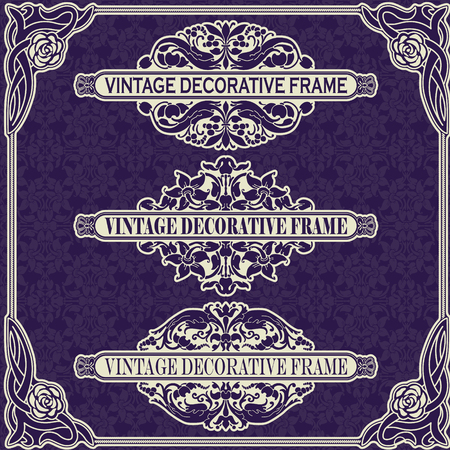 The vector image A set of elements for designのイラスト素材