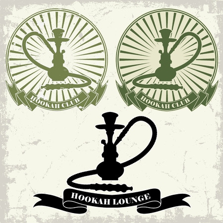 The vector image Stamp hookan