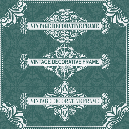 The vector image A set of elements for design.のイラスト素材