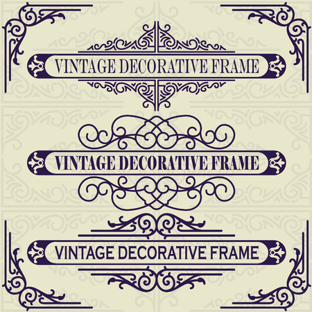 The vector image A set of elements for design.のイラスト素材