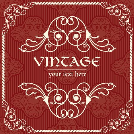 vintage backgroundのイラスト素材