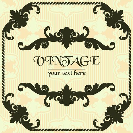 vintage backgroundのイラスト素材