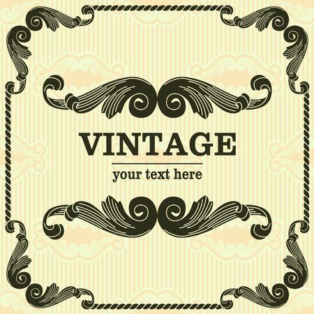 vintage backgroundのイラスト素材