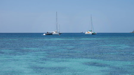 Sea Landscape Ko Lipe Island in Thailandの写真素材