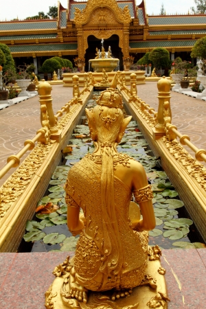 Statue thai templeの写真素材