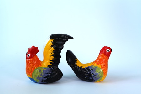 chicken statueの写真素材