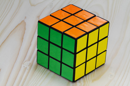 puzzle cubeのeditorial素材