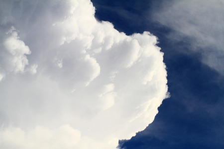 sky and cloudの写真素材