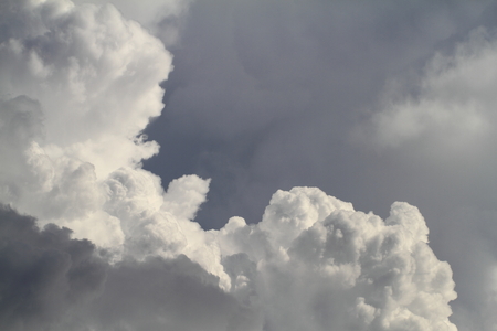 sky and cloudの写真素材