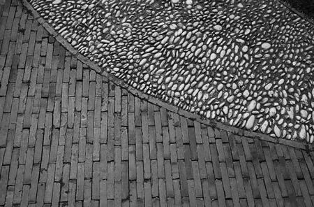 brick and rockの写真素材
