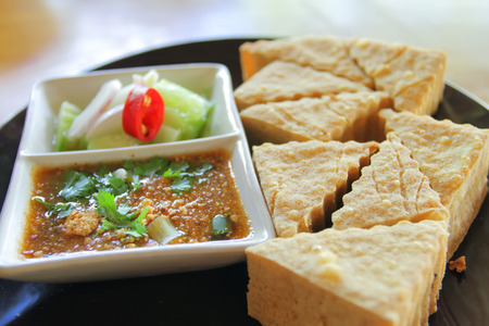 fire tofuの写真素材