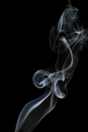 smoke blurred motionの写真素材