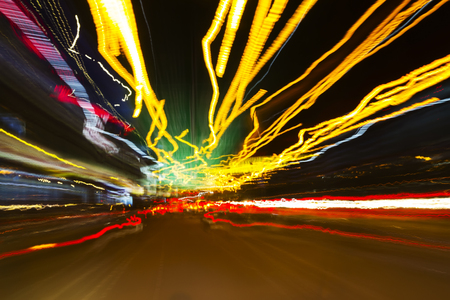 trafficlight and movementの写真素材