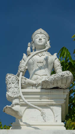 Asian ideology of angel statuesの写真素材