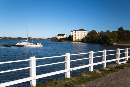 island in Helsinki, Finlandのeditorial素材