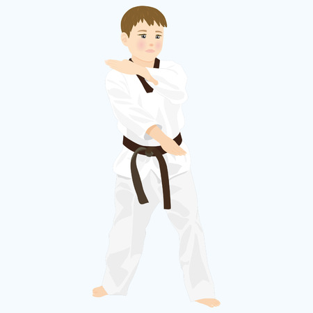 Taekwondo, a Korean martial art 1のイラスト素材