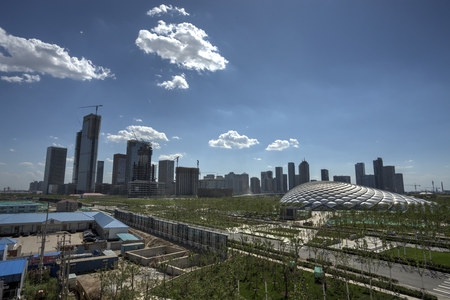 Landscape view of the cityのeditorial素材