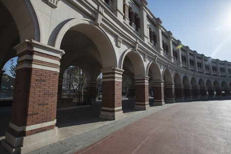 Tianjin wudadao Park Stadiumのeditorial素材