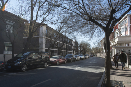 Tianjin wudadao Streetのeditorial素材