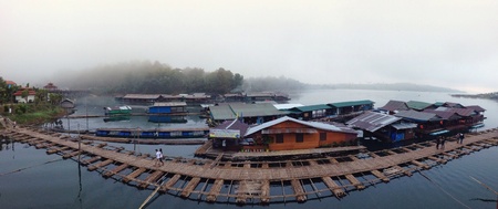 Panorama view in thailandの素材