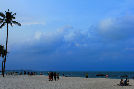 This photo are taken at Huahin beach Thailand のeditorial素材