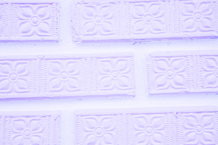 This photo are texture of brick wall white background.の写真素材