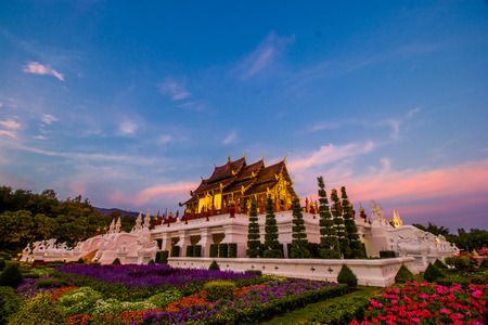 This are photo is Royal park Rajapruek in Chiangmai Thailand.の写真素材