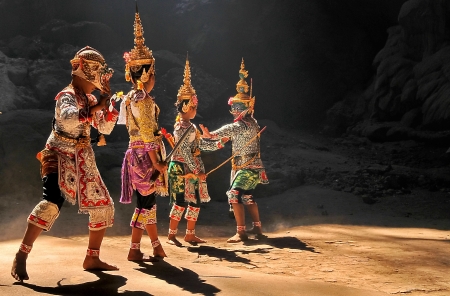 Pantomime of Thailandのeditorial素材