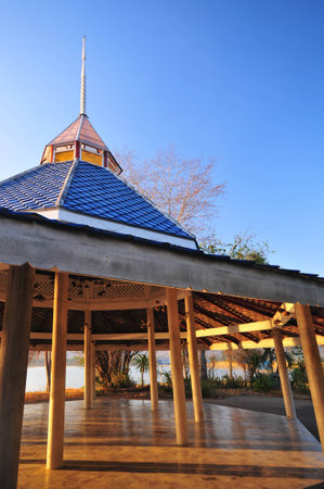 Peaceful lakeの写真素材